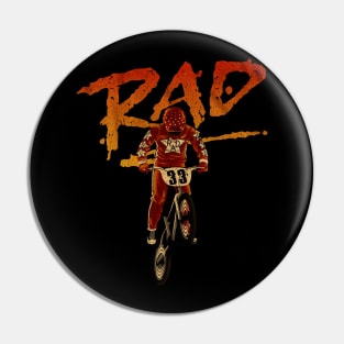 Rad Racing Vintage Pin