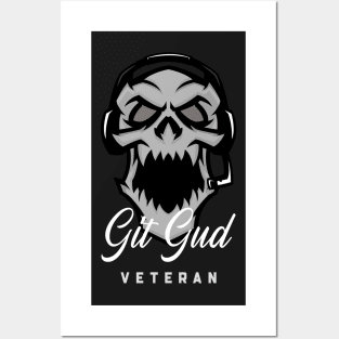 Git Gud Funny Gamer Meme Art Board Print for Sale by RedQuality