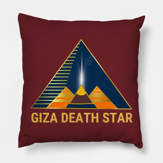 Giza Death Star Pillow by Giza Community