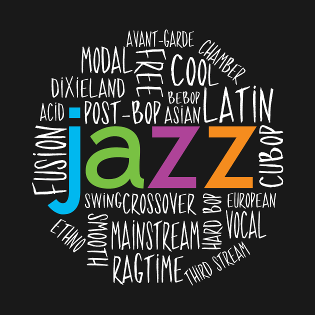 Creative Jazz Design with Jazz Genres by jazzworldquest