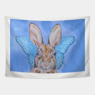 Bunny and Butterfly Tapestry