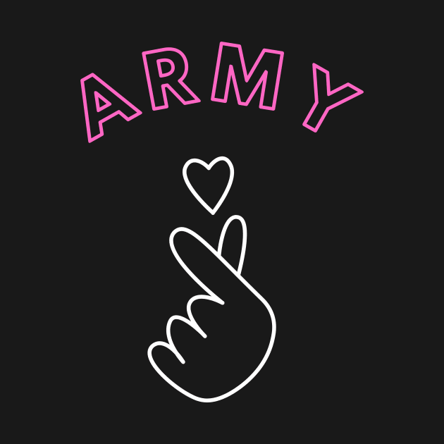 K-Pop Korean Pop Music Army Fan by Foxxy Merch