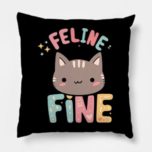 Feline Fine Pillow