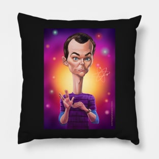 xheldon caricature Pillow