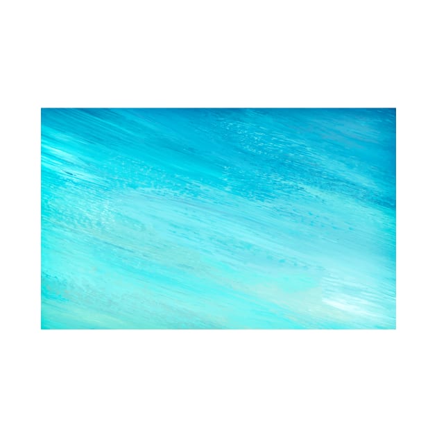 Turquoise Watercolor by NewburyBoutique