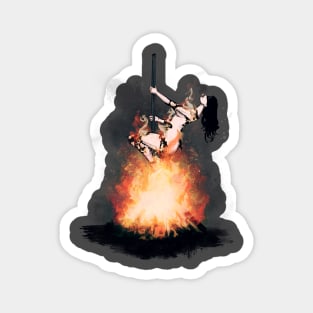 Burned at the Stake Magnet