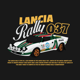 Lancia Rally 037 T-Shirt