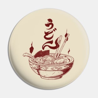 Creepy Noodles Pin