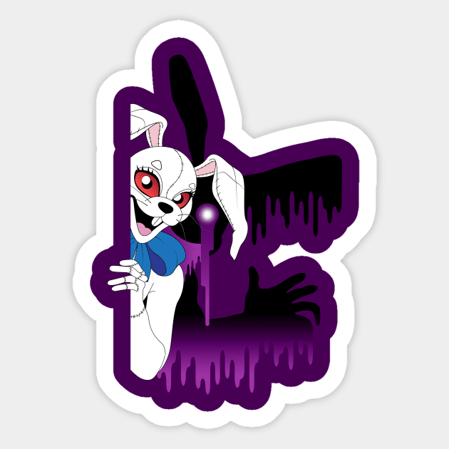 Glitchtrap (FNAF) sticker | Sticker