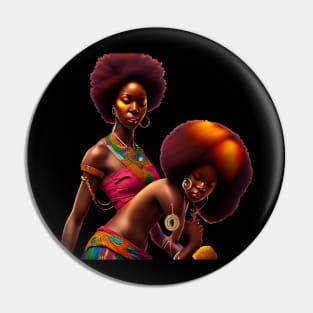 Juneteenth Logo Pin