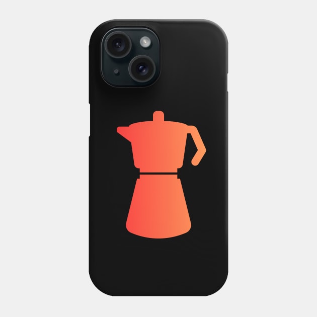 Moka Pot Design Phone Case by In Beauty We Trust