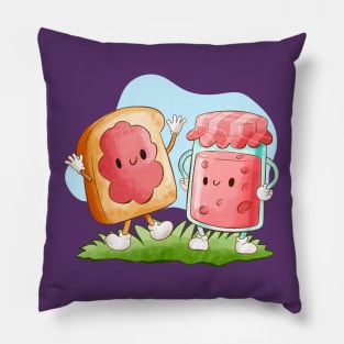 Funny Strawberry Jam Pillow