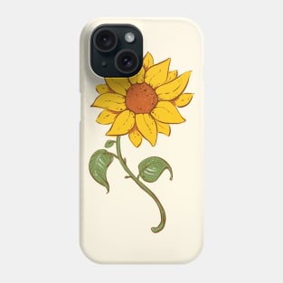 Sunny Sunflower Phone Case