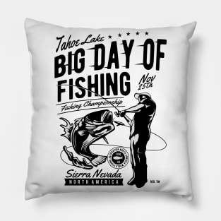 Big Day Of Fishing - Fishing Pillow