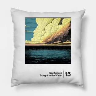 Deafheaven / Minimalist Style Graphic Illustration Pillow