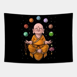 Baby Buddha Meditation Tapestry