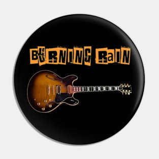 BURNING RAIN BAND Pin