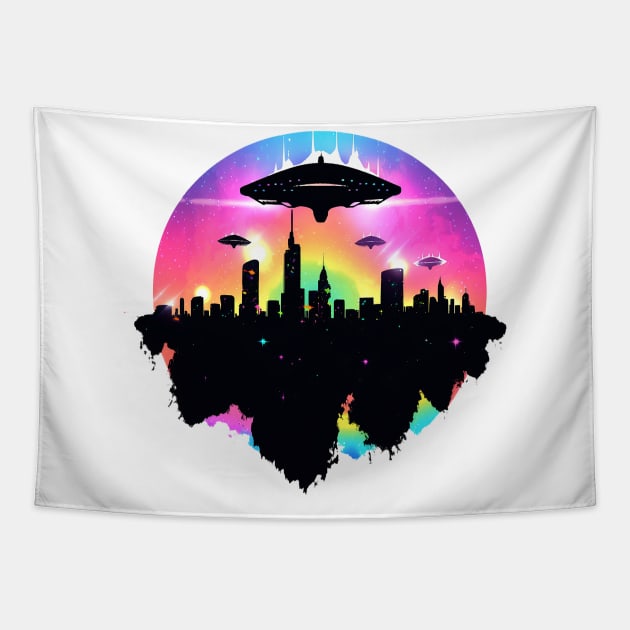 ufo Tapestry by skatermoment