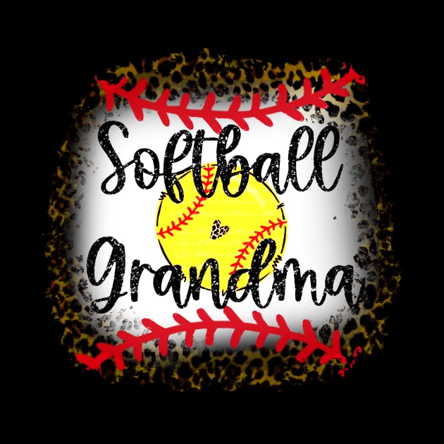 Leopard Softball Grandma   Softball Grandma by Wonder man 