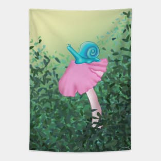 Single Snail Tapestry