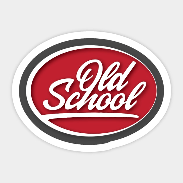 Old School logo - Old School - Sticker