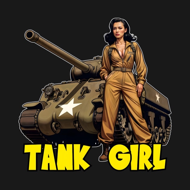 Tank Girl by Rawlifegraphic