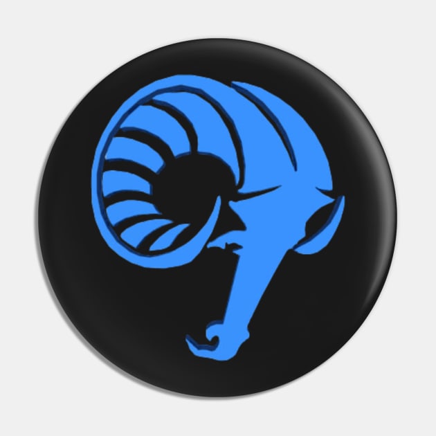 Rhody Rams Pin by Rosemogo