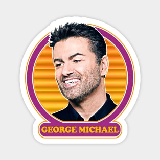 George Michael // Retro Style Design Magnet