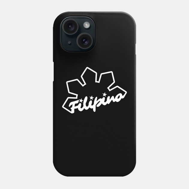 Filipino with Philippine Sun and 3 Stars Phone Case by Filipino