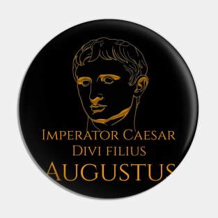 Emperor Augustus Pin