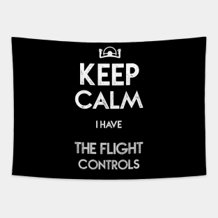 Airplane Pilot - I have the Flight Controls Tapestry