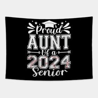 Proud Aunt Of A 2024 Senior Baseball Graduate Tapestry