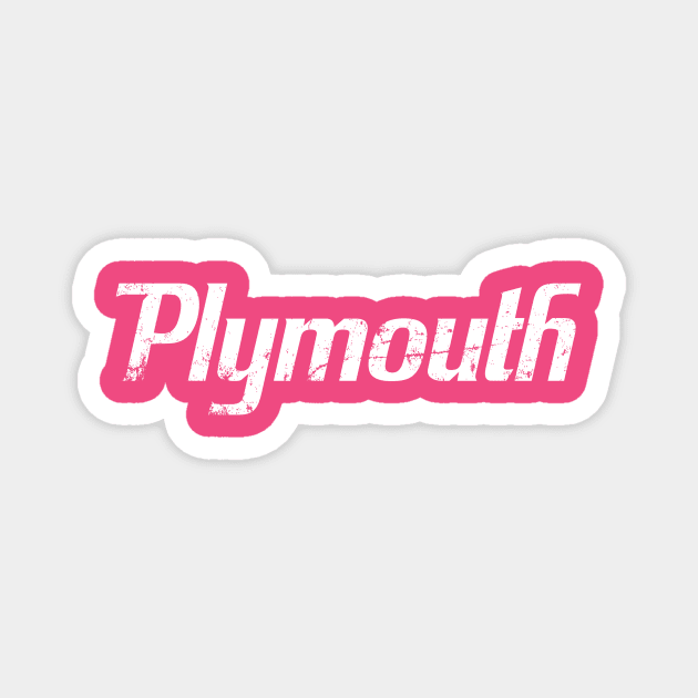 Plymouth Magnet by MindsparkCreative