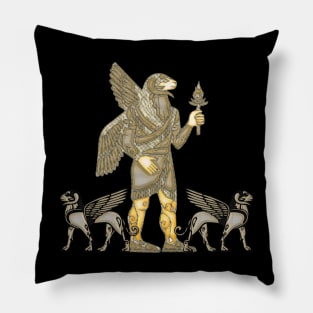 Egyptian ancient and cats Pillow