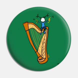 Harpist Pin