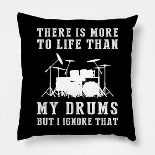 Drum Ignorance T-Shirt Pillow