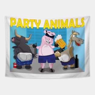 Party Animals Tapestry