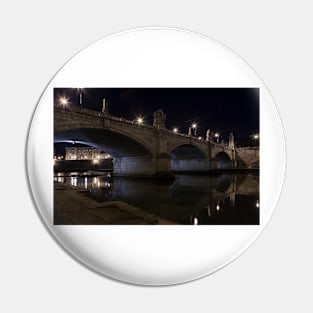 Bridge on River Tiber Pin