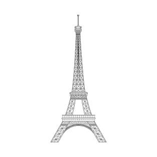 Eiffel Tower • Gustave Eiffel • Paris, France T-Shirt