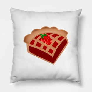 Strawberry Rhubarb Pillow