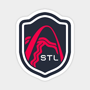 STL Crest Magnet