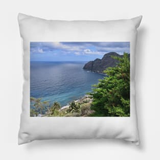 Sea View from La Gomera Pillow