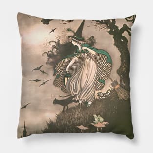 Ida Rentoul Outhwaite Witch Pillow