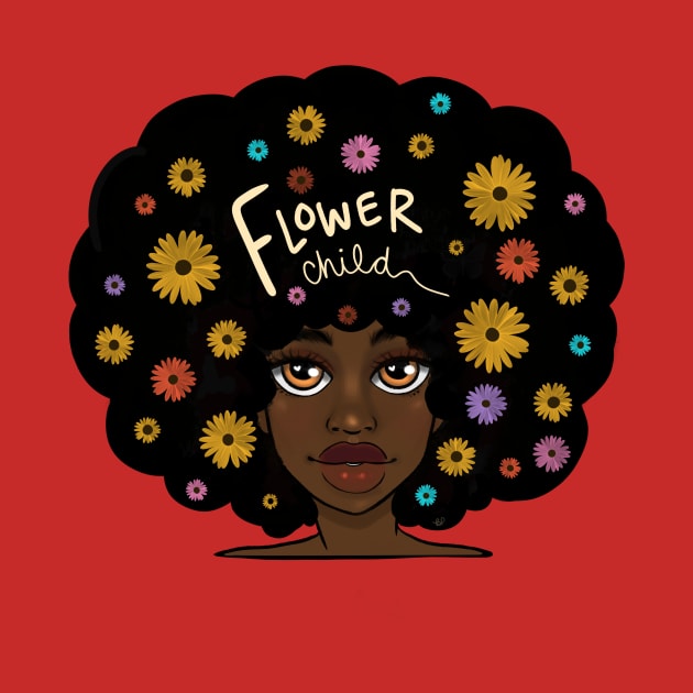 Flower Child by bananapeppersart