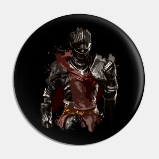 Red Knight Splatter Pin