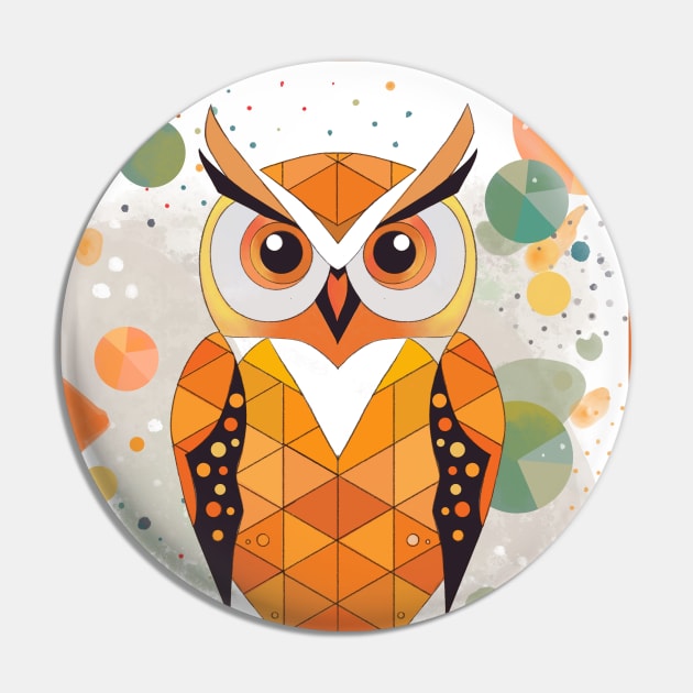 Owl abstract Pin by Ange art