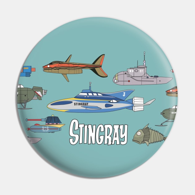 Stingray and other submarines Pin by RichardFarrell