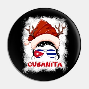 Cuba girl, Cubanita Christmas gift , Regalo Navidad Cuba Pin