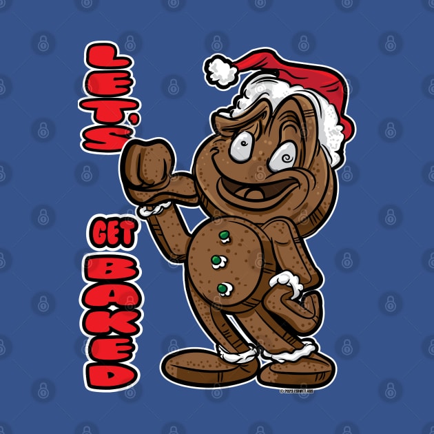 Gingerbread Man Who's Baked with thumb back by eShirtLabs