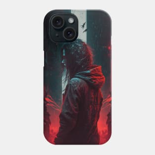 Girl Stranded On The Other Side Phone Case